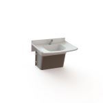 Intersan by AquaDesign Manufacturing - Lavatory Systems - Solidwave High-Low Single (Low Version)