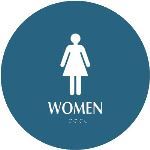 Seton Identification Products - Women's Restroom Signs - California Code