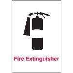 Seton Identification Products - Fire Extinguisher Safety Door And Window Decal - 91158