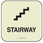 Seton Identification Products - SetonGlo™ Signs - Stairway