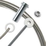 Feeney, Inc. - CableRail® Kits For Metal Posts - 3/16" Cable Diameter