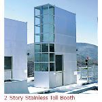 B.I.G. Enterprises, Inc - 2-Story Stainless Toll Booth