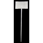 Collier Metal Specialties, Inc. - 11736 Sign Holder - 11" x 7" Face Plate w/36" Leg
