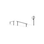 Landscape Structures, Inc. - FitCore™ Extreme Angled Balance Beam (13+)