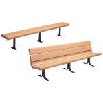 Landscape Structures, Inc. - Recycled Contour Series Bench