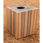 Landscape Structures, Inc. - Wood-Grain Litter Receptacle