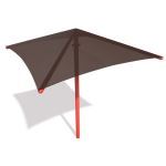 Landscape Structures, Inc. - SkyWays® Single Post Pyramid (10'x10') Shade