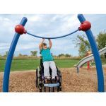 Landscape Structures, Inc. - Accessible Power Lifter™ Chinning Bar