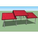 Icon Shelter Systems Inc - Gable Popup Shelter GP30x53-10TS-P6-20-90-50
