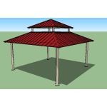 Icon Shelter Systems Inc - Square Shelter SQ19M2C-P6-30-90-35
