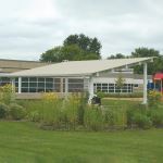 ICON Shelter Systems Inc. - Four Column Monoslope Shelter - MP8-9TM-P3-25-90-30