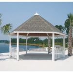 ICON Shelter Systems Inc. - Mystic Series Hexagon Gazebo - MYX12M-P410-70-120-150