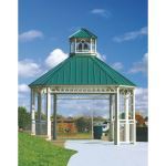 ICON Shelter Systems Inc. - Courtyard 2 Tier Octagon - CY20TS2C-P8-20-140-30