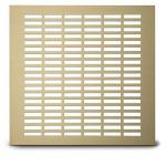 Architectural Grille - 210 School Slot Perforated Grille