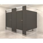 Hadrian Solutions ULC - Headrail Braced Powder Coated Metal Toilet Partitions