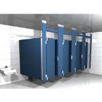 Hadrian Solutions ULC - Ceiling Hung Solid Plastic Toilet Partitions