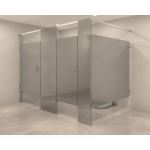Hadrian Solutions ULC - Headrail Braced Stainless Steel Toilet Partitions