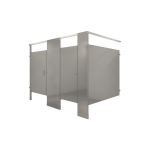 Hadrian Solutions ULC - Headrail Braced Stainless Steel Toilet Partitions
