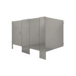 Hadrian Solutions ULC - Floor Mounted Stainless Steel Toilet Partitions
