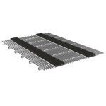 KADEE Industries - Entec 38 - 3/8” Stainless Steel Grating With Carpet Inserts