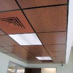 Acoustical Surfaces, Inc. - Fusion Perforated or Non-Perforated Wood Ceiling & Wall Panels
