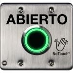 Safety Technology International, Inc. - NoTouch® Stainless Steel IR Switch, US Double-Gang, SALIDA Spanish - NT-SS202-ES