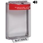 Safety Technology International, Inc. - Universal Stopper® with Horn, Flush, Fire Label - STI-13020FR