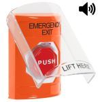 Safety Technology International, Inc. - Stopper® Station Push Button with Stopper® Station Shield, Momentary - SS25A5EX-EN
