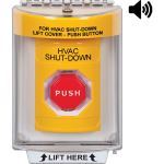 Safety Technology International, Inc. - Stopper® Station Push Button with Universal Stopper® Cover, Key-to-Reset - SS2242HV-EN