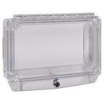 Safety Technology International, Inc. - Polycarbonate Cover with Open Back Box and Lock - STI-7710