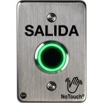 Safety Technology International, Inc. - NoTouch® Stainless Steel Switch, US Single-Gang, EXIT - NT-SS101-ES