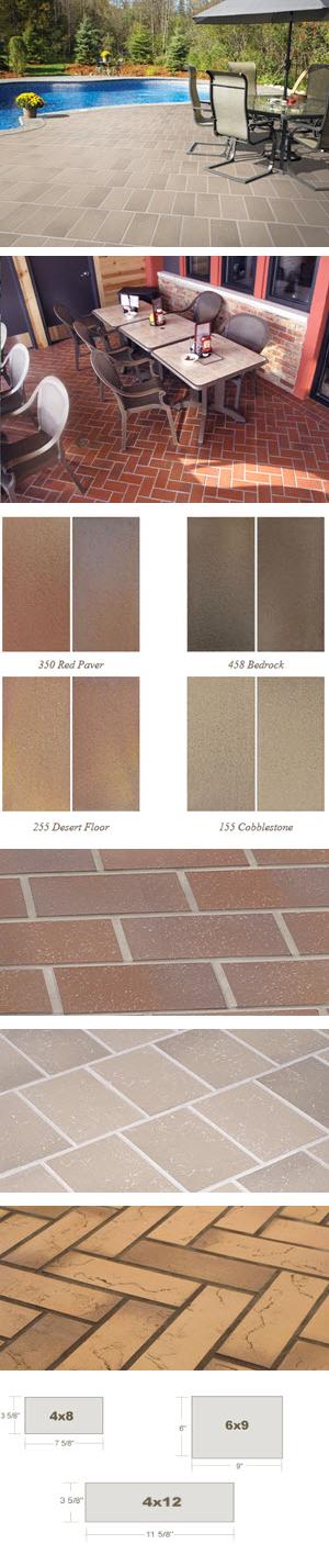 Down To Earth® - Flashed Quarry Tile with Texture