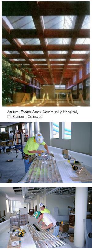 Extruded Aluminum Radiant Ceiling Panels