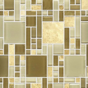 Mosaic Glass - Geo Marble Glass
