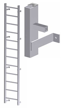 Hatch Access Heavy Duty Vertical Ladder - U200