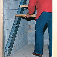 Stair Stringers for Basement Areaway - Stair Stringers for Basement Areaway