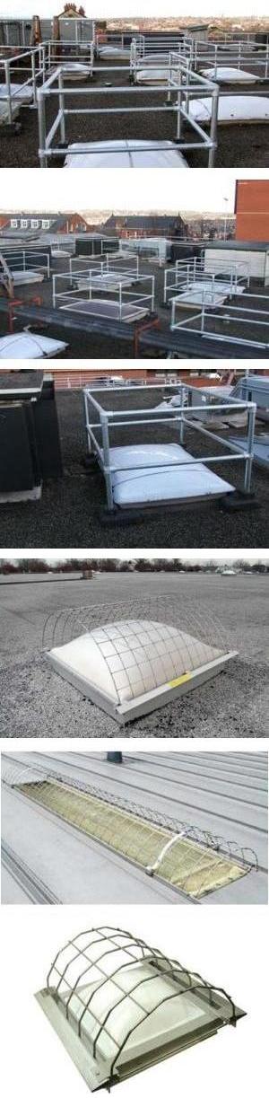 Kee Dome Skylight Screen & Guardrail System