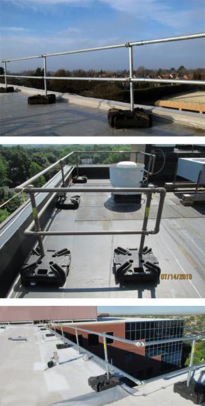 KeeGuard Contractor - Portable Roof Edge Fall Protection