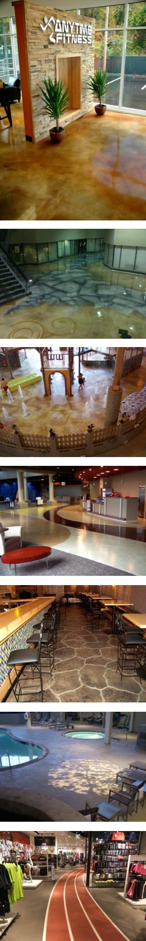 Decorative Concrete Overlayments - Interior