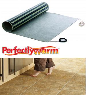 Perfectly Warm™ Peel and Stick Radiant Heat for Tile Floors