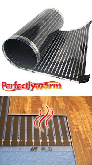 Perfectly Warm® Radiant Heat Film for Floating Floors
