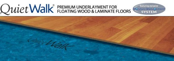 QuietWalk Laminate Floor Underlayment