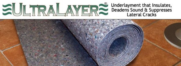 UltraLayer Insulating Underlayment