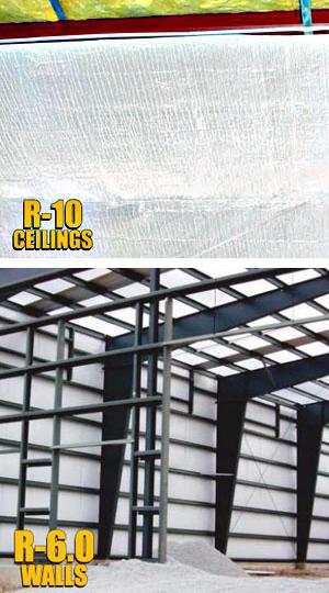 rFOIL™ 2600 Series Reflective Insulation for Metal Buildings