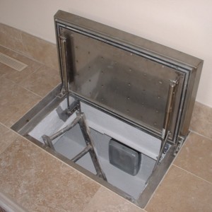 HSE 75 Series - Stainless Steel Floor Access Cover