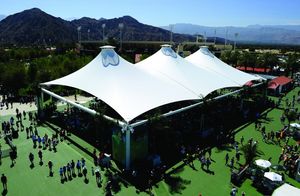 Tension Membrane Structures - PVC Fabric