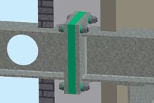 Fabreeka-TIM® Structural Thermal Break, Thermal Insulation Material