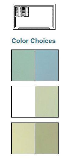 Model: 812 Fiberglass Baptistry