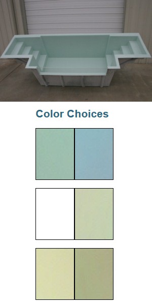 Model: 420 Fiberglass Baptistry
