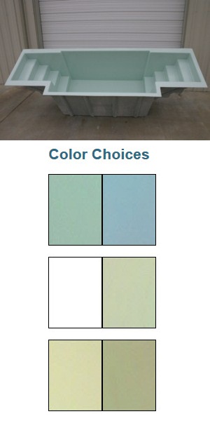 Model: 710 Fiberglass Baptistry
